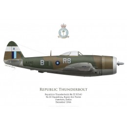 Thunderbolt Mk II, No 30 Squadron RAF, Jumchar, India, 1944