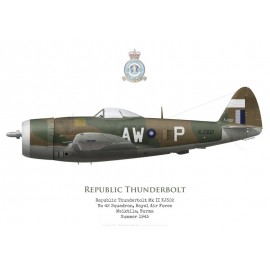 Thunderbolt Mk II, No 42 Squadron RAF, Meiktila, Burma, 1945