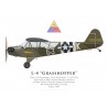 Piper L-4 Grasshopper "Rosie the Rocketer", Maj. Charles Carpenter