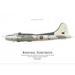 Boeing Fortress IIA FL464, No 220 Squadron, Coastal Command, Azores, 1943-1944