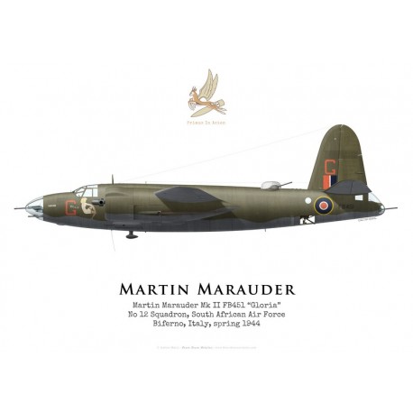 Martin Marauder Mk II FB451 "Gloria", No 12 Squadron SAAF, 1944