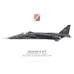 Jaguar A, Escadron de Chasse 2/7 “Argonne”, Base Aérienne 113 Saint-Dizier-Robinson, 1994