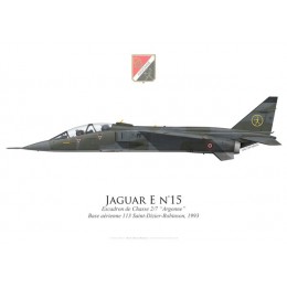 Jaguar E, Escadron de Chasse 2/7 “Argonne”, Base Aérienne 113 Saint-Dizier-Robinson, 1993
