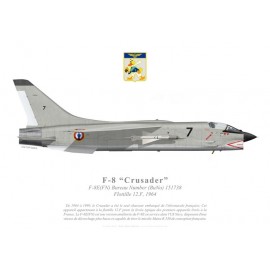 F-8E(FN) Crusader, Flottille 12.F, 1964