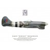 Tempest V JN763, S/L "Johnny" Iremonger, OC No 486 (NZ) Squadron, Royal Air Force, 1944