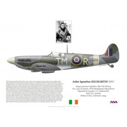 S/L John Kilmartin, Spitfire Mk Vb EE624, No 504 Squadron RAF, 1943