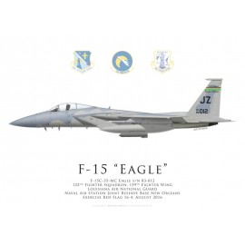 F-15C Eagle, 122nd Fighter Squadron, 159th Fighter Wing, Louisiana ANG