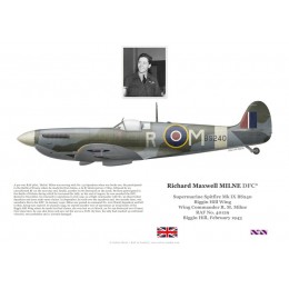 W/C Richard Milne, Spitfire Mk IX BS240, Biggin Hill Wing, 1943