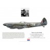 S/L Bram van der Stok, Spitfire Mk XVI TD137, No 322 (Dutch) Squadron, 1945
