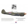 Major Hans Maurenbrecher, P-40N C3-500, No 120 (NEI) Squadron, 1944