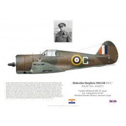Malcolm Osler, Mohawk Mk IV 2540, No 6 Squadron SAAF, 1942