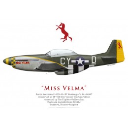 TF-51D Mustang "Miss Velma", The Fighter Collection, Duxford, Royaume-Uni