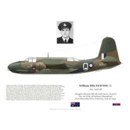 William Newton VC, Boston Mk III A28-13, No 22 Squadron RAAF, 1942