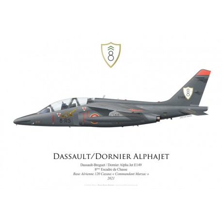 Dassault-Dornier Alpha Jet E, 8e Escadre de Chasse, Base Aérienne 120 Cazaux, 2021