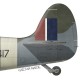 Spitfire Mk IXc, Cdt René Mouchotte, S/C Pierre Magrot, No 341 (Free French) Squadron, Royal Air Force, 27 août 1943