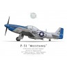 P-51D Mustang "Peanuts", Lt. Nelson Jesup, 487th Fighter Squadron, 352nd Fighter Group, Belgique, 1945