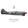 Tempest V, "Le Grand Charles", F/L Pierre Clostermann, No 3 Squadron, Royal Air Force, mai 1945
