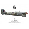 Typhoon Mk Ib MN882, S/L Yves Ezanno (FAFL), OC No 198 Squadron RAF, Normandie, juillet 1944