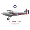 Hawker Fury Mk I K2048, avion du commandant, No 1 Squadron, Royal Air Force
