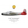 F-84G Thunderjet, Patrouille de France 1953, Escadron de Chasse 1/3 "Navarre"