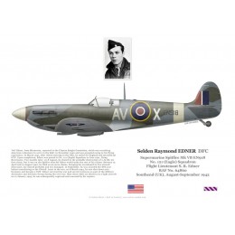 Selden Edner DFC, Spitfire Mk Vb EN918, No 121 (Eagle) Squadron RAF, 1942