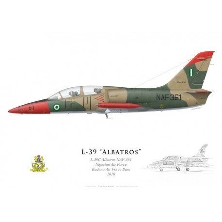 L-39C Albatros, Armée de l'air nigériane, Kaduna, 2010