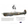 Alexander Constantine, Spitfire Mk V MH308, No 136 Squadron RAF, Birmanie, 1943-1944