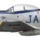 W/C James Storrar, Mustang Mk IVA KM232, Hunsdon Wing, early May 1945