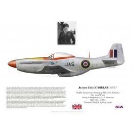 W/C James Storrar, Mustang Mk IVA KM264, No 239 Wing, 1946