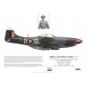 Major Hillary Clarke DFC, Mustang Mk IVA KH692, No 5 Squadron SAAF, 1945