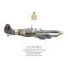 Spitfire Mk V EE766, François Venesoen, Exercice Spartan, No 350 (Belgian) Squadron RAF, mars 1943
