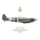 Spitfire Mk V EE613, S/L Michel Donnet, OC No 350 (Belgian) Squadron RAF, juin 1944
