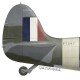 Spitfire Mk V P7297, S/L John Thompson, OC No 350 (Belgian) Squadron RAF, décembre 1941