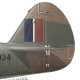 Ian Ormston DFC, Kittyhawk Mk I 1034, No 133 Squadron RCAF, 1943