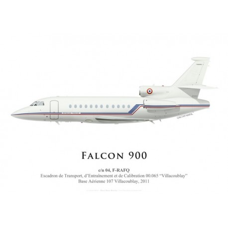 Falcon 900 F-RAFQ, ETEC 00.065 “Villacoublay”, BA 107 Villacoublay, 2011