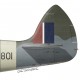 Spitfire Mk XII, F/L Arthur "Pinky" Glen, No 41 Squadron, Royal Air Force, September 1943