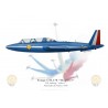Fouga Magister, Cdt Amberg, leader de la Patrouille de France 1978