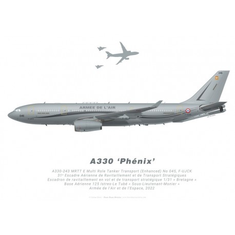 A330 MRTT Phénix, Escadron de ravitaillement en vol et de transport stratégique 1/31 « Bretagne », 31e EARTS, 2022