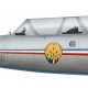 Fouga Magister, Cne Pagès, leader of the Patrouille de France, 1970