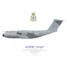 A400M Atlas C.1 ZM406, 100th anniversary scheme, LXX Squadron, Royal Air Force, 2016