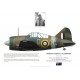 Print du Buffalo Mk I W8236 piloté par William Allshorn, No 21 Squadron RAAF, 1941