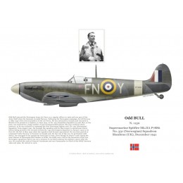 Odd Bull, Spitfire Mk II P7886, No 331 (Norwegian) Squadron RAF, 1941