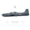 Embraer 312F Tucano, Ecole de Pilotage et de Navigation de l'Armée de l'Air 05.312, BA 701 Salon-de-Provence