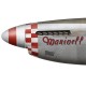 P-51D Mustang "Marinell" 44-13521, Capt. Bradford Stevens, 504th Fighter Squadron, 339th Fighter Group, 1944