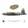 B-26B Marauder "Blazing Heat" 41-31585, 553rd Bomb Squadron, 386th Bomb Group, juin 1944
