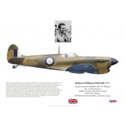Robert Foster DFC, Supermarine Spitfire Mk Vc BR539, No 54 Squadron RAF, Australia, 1943