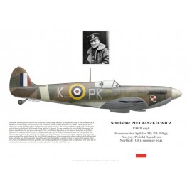 Stanisław Pietraszkiewicz, Spitfire Mk IIa P7855, No 315 (Polish) Squadron RAF, Northolt, 1941