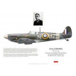 Jerzy Zaremba, Spitfire Mk IIb P8342, No 306 (Polish) Squadron RAF, Northolt, 1941