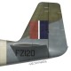 Print of the North American Mustang Mk III FZ120, S/L Derrick Westenra, No 65 Squadron, Royal Air Force, June 1944