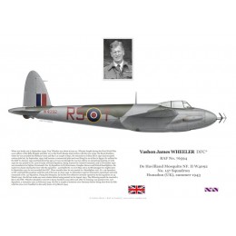 Vashon Wheeler DFC, Mosquito NF Mk II W4092, No 157 Squadron RAF, Malte, 1943